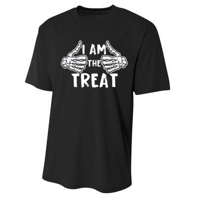 I Am The Treat Funny Halloween Performance Sprint T-Shirt