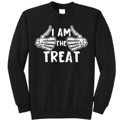 I Am The Treat Funny Halloween Tall Sweatshirt