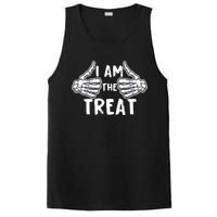 I Am The Treat Funny Halloween PosiCharge Competitor Tank