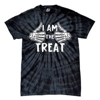 I Am The Treat Funny Halloween Tie-Dye T-Shirt