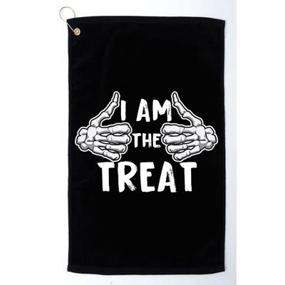 I Am The Treat Funny Halloween Golf Towel