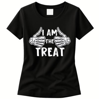 I Am The Treat Funny Halloween Womens T-Shirt