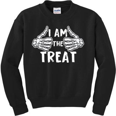 I Am The Treat Funny Halloween Kids Sweatshirt