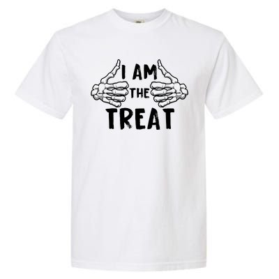 I Am The Treat Funny Halloween Garment-Dyed Heavyweight T-Shirt