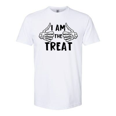 I Am The Treat Funny Halloween Softstyle® CVC T-Shirt