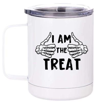 I Am The Treat Funny Halloween 12 oz Stainless Steel Tumbler Cup