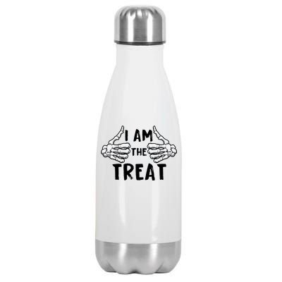 I Am The Treat Funny Halloween Stainless Steel Insulated Water Bottle