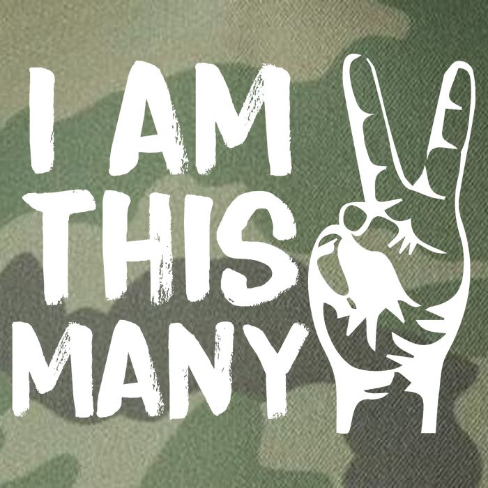 I AM This Many 2 Years Old Legacy Tie Dye Trucker Hat