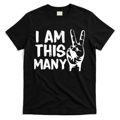 I AM This Many 2 Years Old T-Shirt