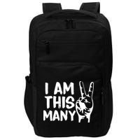 I AM This Many 2 Years Old Impact Tech Backpack