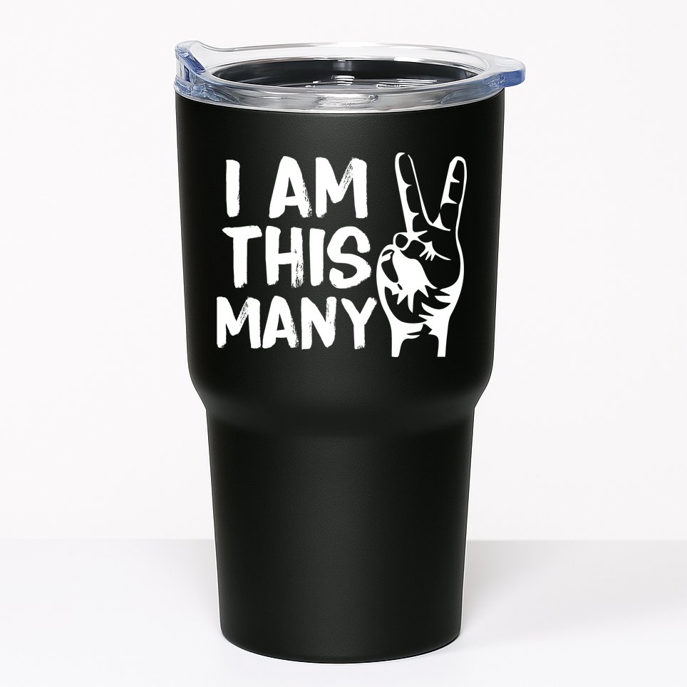I AM This Many 2 Years Old Tumbler