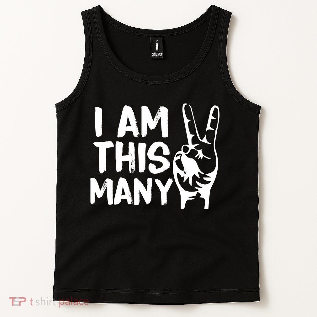 I AM This Many 2 Years Old Tank Top