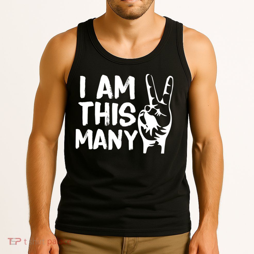 I AM This Many 2 Years Old Tank Top