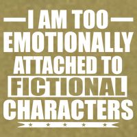 I Am Too Emotionally Attached to Fictional Characters Garment-Dyed Women's Muscle Tee