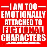 I Am Too Emotionally Attached to Fictional Characters Zip Tote Bag