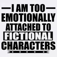 I Am Too Emotionally Attached to Fictional Characters Garment-Dyed Sweatshirt