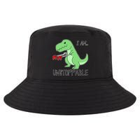 I Am Unstoppable Dinosaur Cool Comfort Performance Bucket Hat
