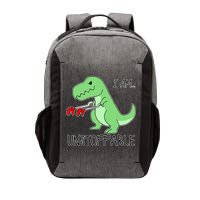 I Am Unstoppable Dinosaur Vector Backpack