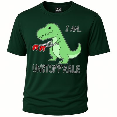 I Am Unstoppable Dinosaur Performance Shirt