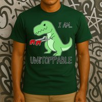 I Am Unstoppable Dinosaur T-Shirt