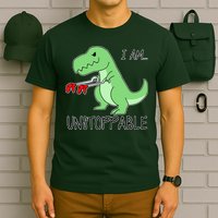I Am Unstoppable Dinosaur T-Shirt