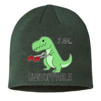 I Am Unstoppable Dinosaur Sustainable Beanie