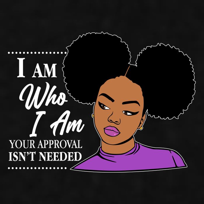 I Am Who I Am Your Approval Isn't Needed Ladies PosiCharge Tri-Blend Wicking Tank