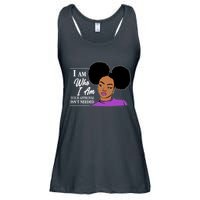 I Am Who I Am Your Approval Isn't Needed Ladies Essential Flowy Tank
