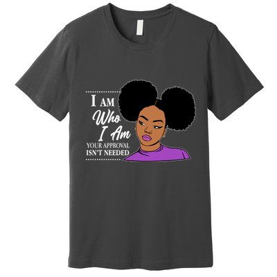 I Am Who I Am Your Approval Isn't Needed Premium T-Shirt