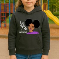 I Am Who I Am Your Approval Isn't Needed Kids Hoodie