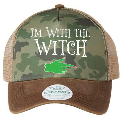 I Am With The Witch  Legacy Tie Dye Trucker Hat