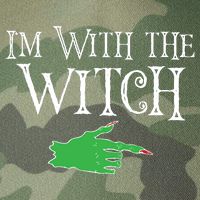 I Am With The Witch  Legacy Tie Dye Trucker Hat