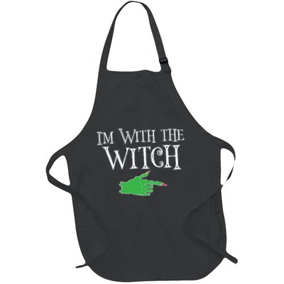 I Am With The Witch  Apron