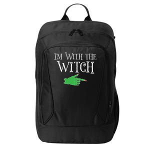 I Am With The Witch  City Backpack