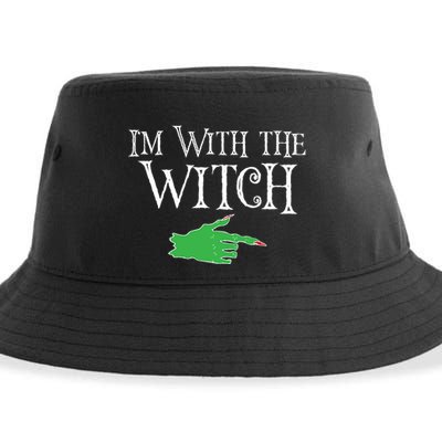 I Am With The Witch  Sustainable Bucket Hat