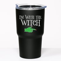 I Am With The Witch  Tumbler