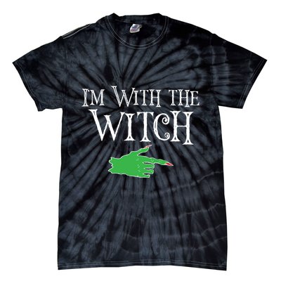 I Am With The Witch  Tie-Dye T-Shirt