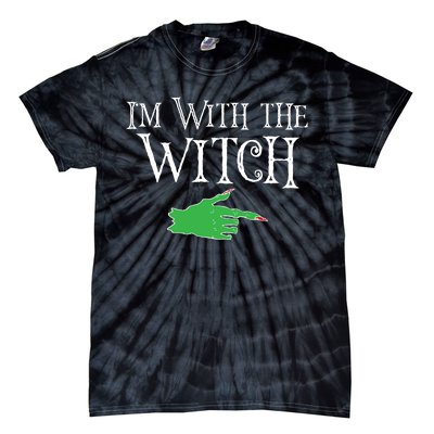 I Am With The Witch  Tie-Dye T-Shirt