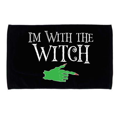 I Am With The Witch  Microfiber Hand Towel