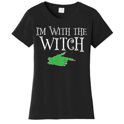 I Am With The Witch  Women's T-Shirt