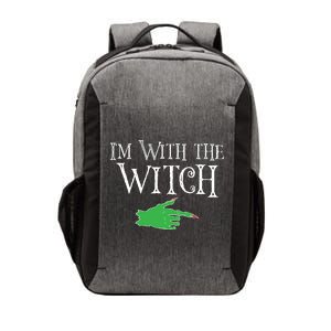 I Am With The Witch  Vector Backpack