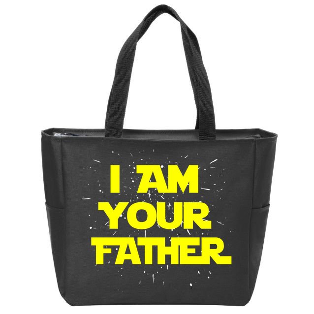 I Am Your Father Zip Tote Bag