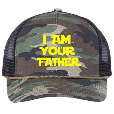 I Am Your Father Retro Rope Trucker Hat Cap