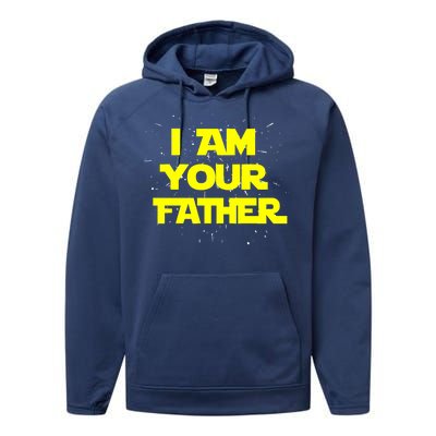 I Am Your Father Performance Fleece Hoodie