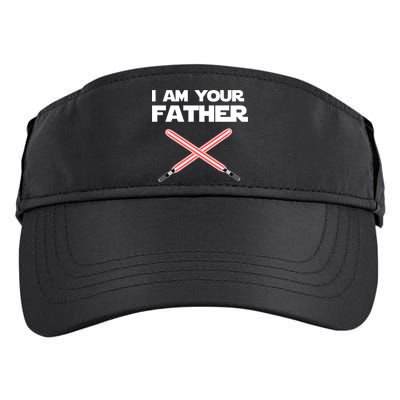 I Am Your Father Dad Lightsaber Adult Drive Performance Visor