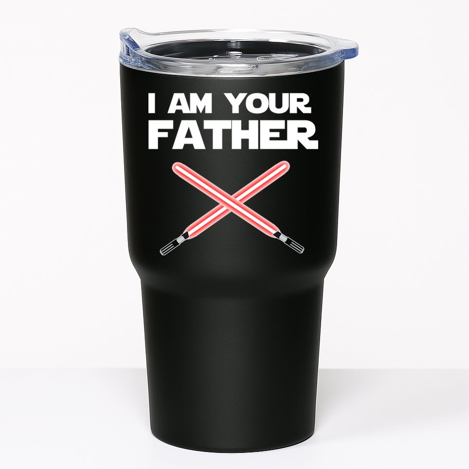 I Am Your Father Dad Lightsaber Tumbler