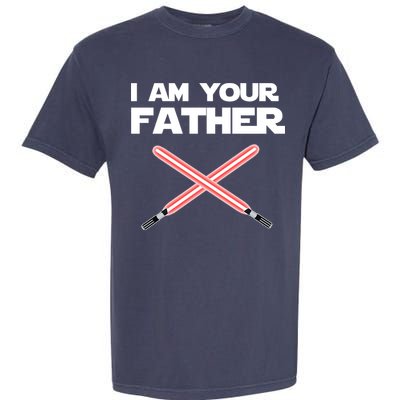 I Am Your Father Dad Lightsaber Garment-Dyed Heavyweight T-Shirt