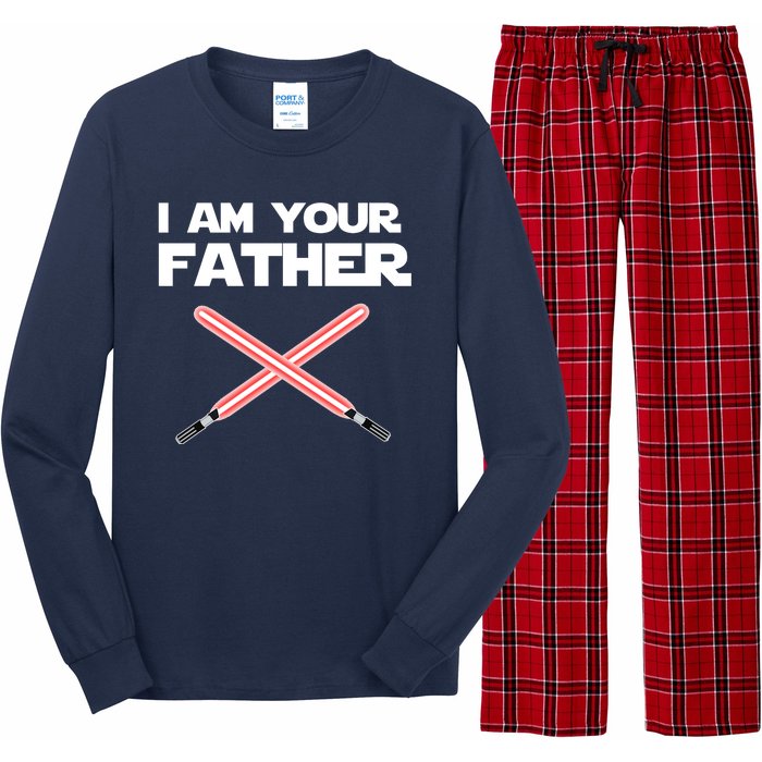 I Am Your Father Dad Lightsaber Long Sleeve Pajama Set