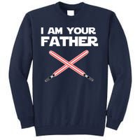 I Am Your Father Dad Lightsaber Tall Sweatshirt