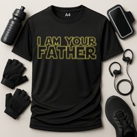 I Am Your Father Funny Dad Parody Cooling Performance Crew T-Shirt